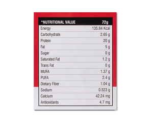 HerbChick Protein Chicken Bar| Pack of 6 Bars | Butter Chicken
