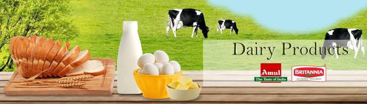 Dairy, Bread & Eggs banner